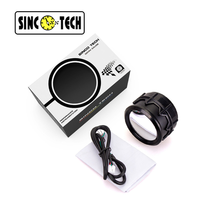 Sinco Tech 6117B Car Gauge LED 52mm Voltmeter Gauge Auto Mobile Meter Display Plastic