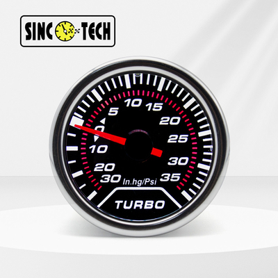 Sinco Tech Turbo Boost Gauge 2'' LED Bar Meter 6142T Auto Mobile