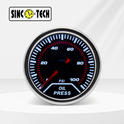6146T Sinco Tech Oil Press Gauge Meter Auto Mobile Pointer Display 52mm Car