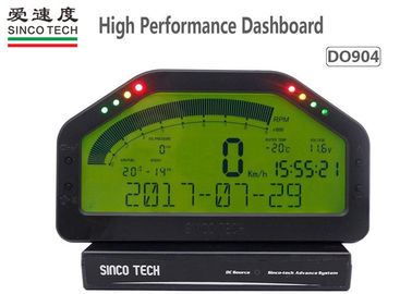 ABS Material Race Car Dashboard Digital LCD Display DO904 6.5 Inch Full Sensor Kit