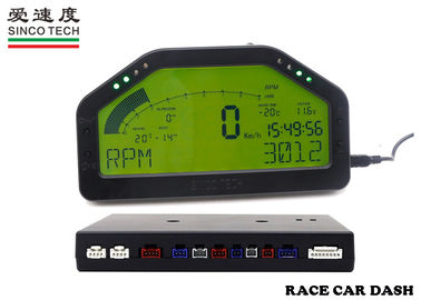 12v Race Car Dashboard Multifunctional / Sensors Type For Universal Cars