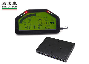 Green Backlight Race Car Gauges Digital Sensor LCD Dash 12V Universal DO904