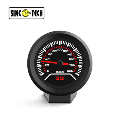 Touch 15VDC GPS Compass Car Racing Dashboard Gauge