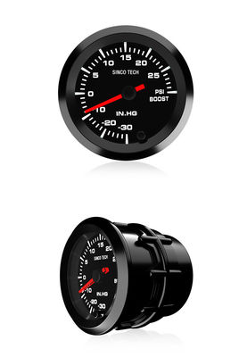 Do637 52mm Race Car Turbo Boost Gauge 7 Color Turbo Sensor Kit