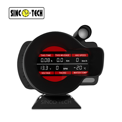 Do916 Sensor Kit Digital Double Screen Tachometer Racing Gauge Speedometer