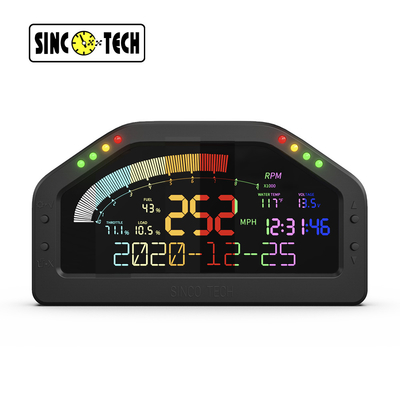 Do921 OBD2 Automotive Electric Oil Pressure Gauge LCD Screen Multimeter Race Car