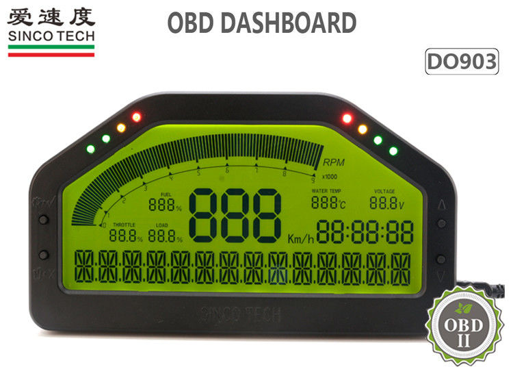 6.5 Inch OBD2 Race Car Dashboard LCD Digital Race Dash Display DO903