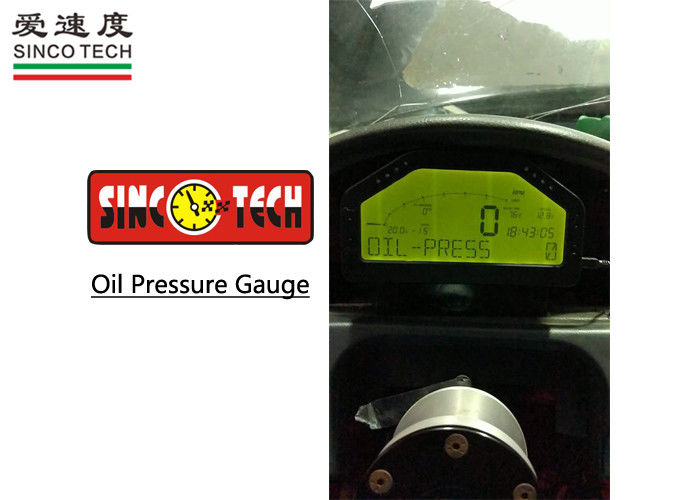 6.5 ‘’ Racing Vehicle Electric Oil Pressure Gauge Pressure Range 0 - 1500 PSI