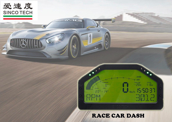 12v Race Car Dashboard Multifunctional / Sensors Type For Universal Cars