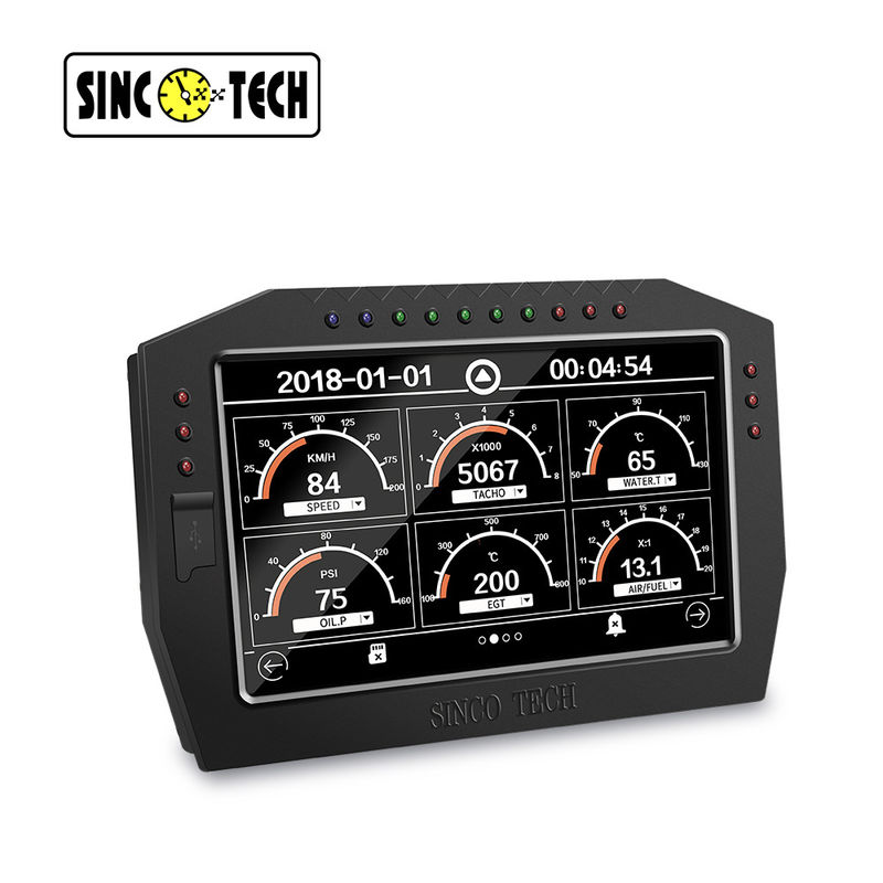 Race Car Dashboard DO909 Sinco Tech Digital Turbo Boost Gauge