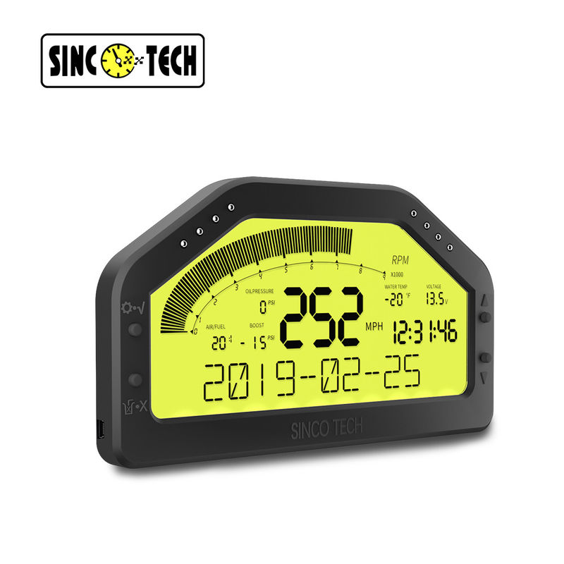 High Speed Oil Temperature Multifunction Tachometer Bluetooth Connect