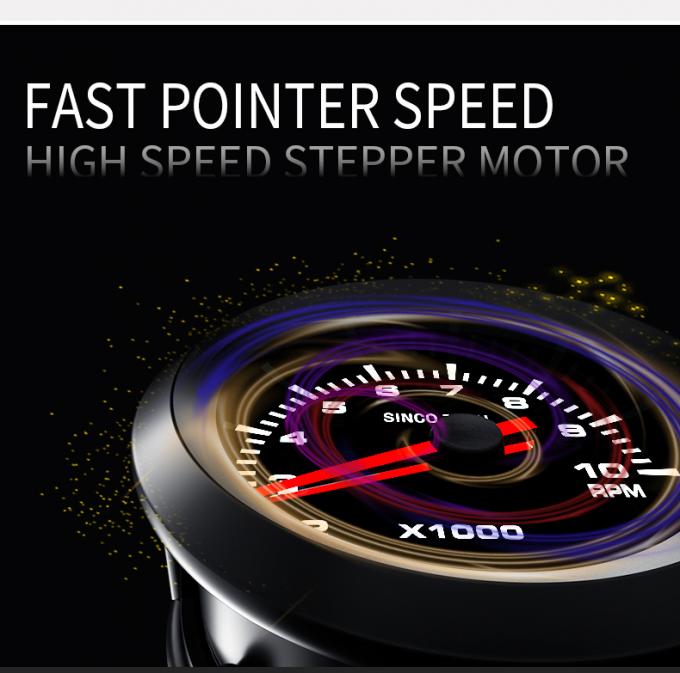 638 Sensor White Sinco Tech Dash Rpm Meter Digital Gauge