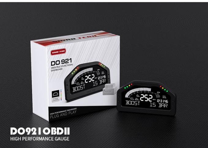 Absolute Throttle Position Race Car Dashboard 9000rpm