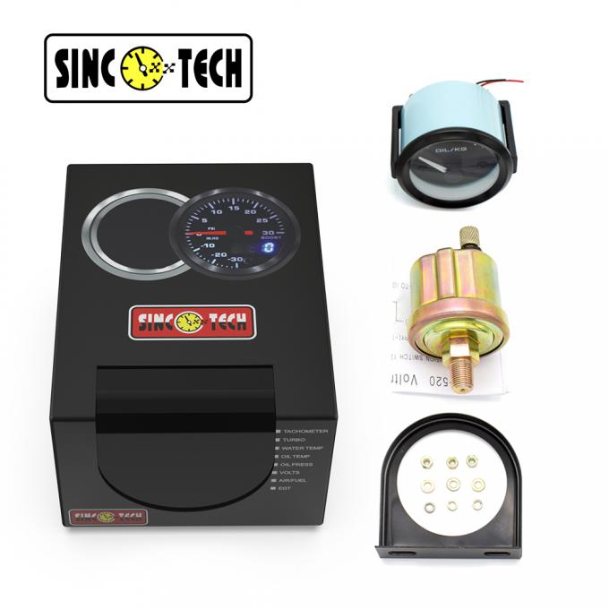 100PSI 52mm Electric Oil Pressure Gauge Auto Mobile Meter